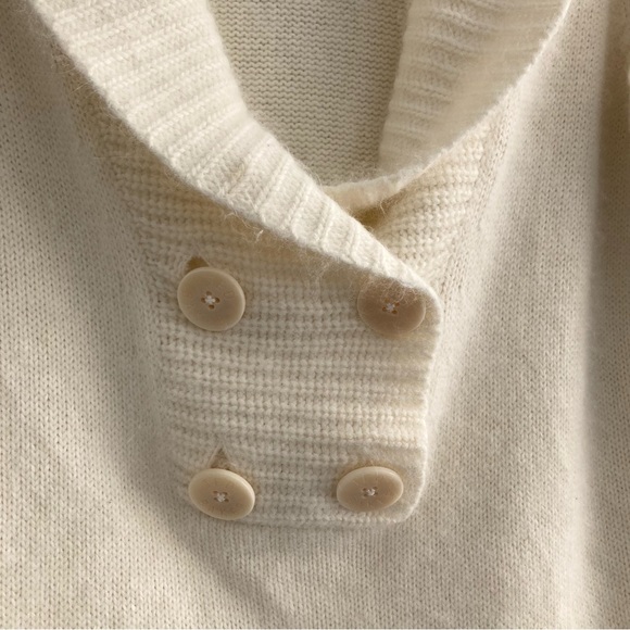 Ted Baker London Cream Nylon Angora Blend Sweater, Ted Baker size 3 - Picture 5 of 16